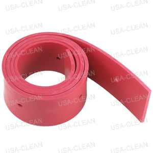 5 RED LINE EXTRACTOR 3/8” THICK NO BEVEL SQUEEGEE BLADE